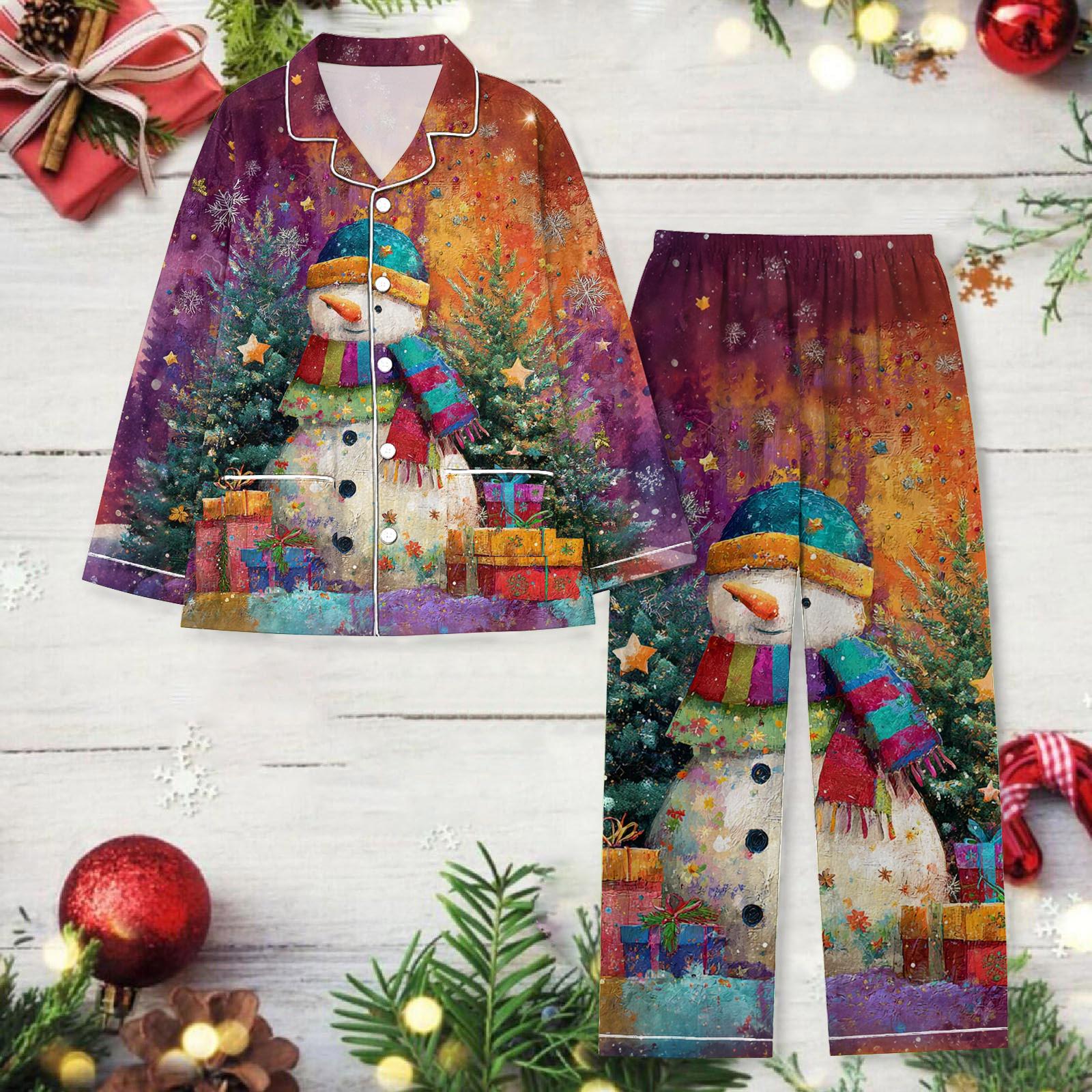 Женский рождественский комплект для дома с длинным рукавом и длинными брюками XXXL фиолетовый
Женский рождественский комплект для дома с длинным рукавом и длинными брюками XXXL фиолетовый