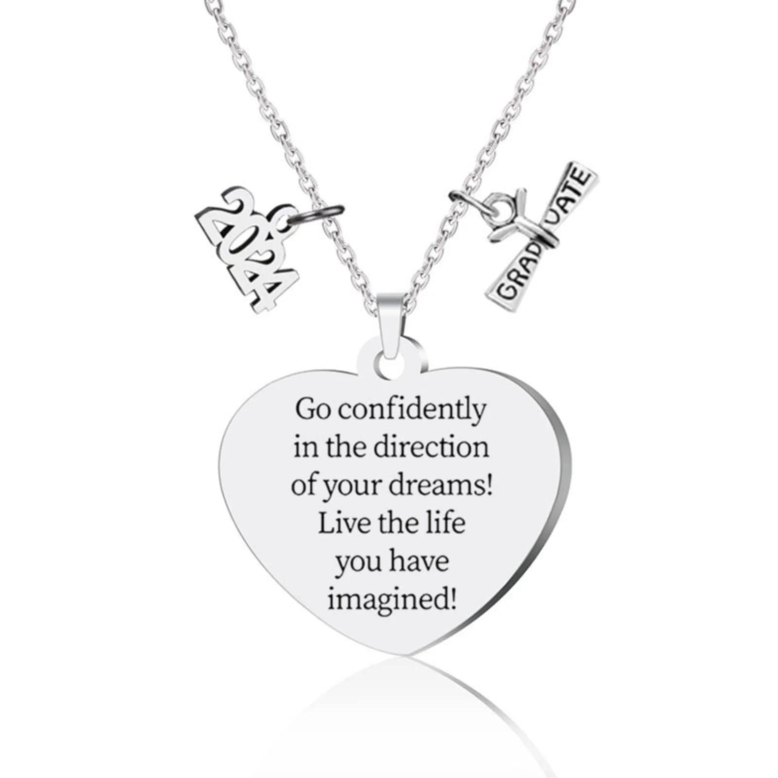 Graduation Gifts For Her, Graduation Party Gift Inspirational Gifts For College Graduation/High School Graduation, Made Of Stainless Steel One Size
Graduation Gifts For Her, Graduation Party Gift Inspirational Gifts For College Graduation/High School Graduation, Made Of Stainless Steel One Size
