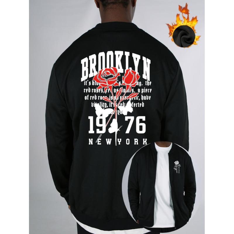 Slim Fit Baseball Jacket, Striped Cuffs, Graphic Print, Polyester Cotton, Daily & Party XXL
Slim Fit Baseball Jacket, Striped Cuffs, Graphic Print, Polyester Cotton, Daily & Party XXL