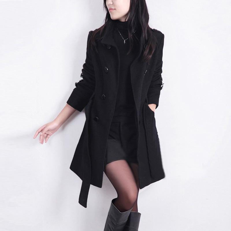 2023 Autumn Winter Korean Style Women s Plus Size Slimming Woolen Coat – Mid-Length Jacket Large чёрный
2023 Autumn Winter Korean Style Women s Plus Size Slimming Woolen Coat – Mid-Length Jacket Large чёрный