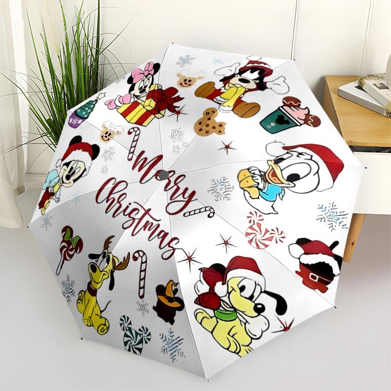 1pc Merry Christmas Disney Characters Holiday Gift Set with Automatic Open/Closed Umbrella, Portable Tri-Fold Design, 8-Bone Iron Frame Outd
1pc Merry Christmas Disney Characters Holiday Gift Set with Automatic Open/Closed Umbrella, Portable Tri-Fold Design, 8-Bone Iron Frame Outd