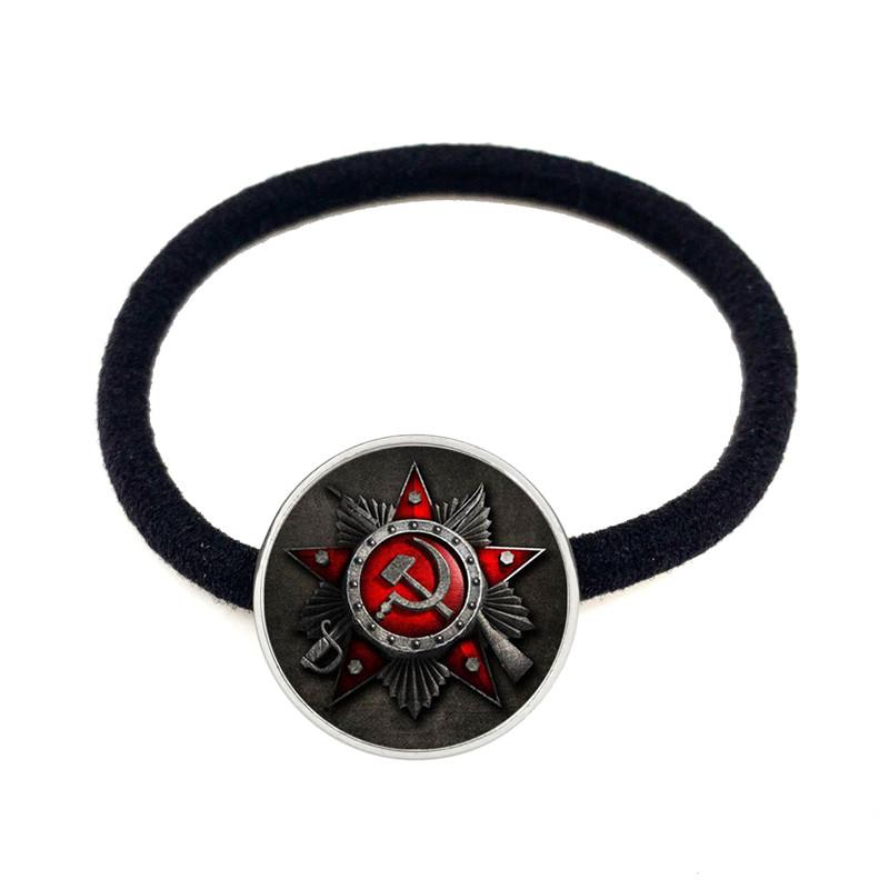 CCCP USSR Soviet Army Red Star Hairbands 20mm Glass Cabochon Art Round Russian Badges LOGO Hair Jewelry For Women Girls Gift
CCCP USSR Soviet Army Red Star Hairbands 20mm Glass Cabochon Art Round Russian Badges LOGO Hair Jewelry For Women Girls Gift