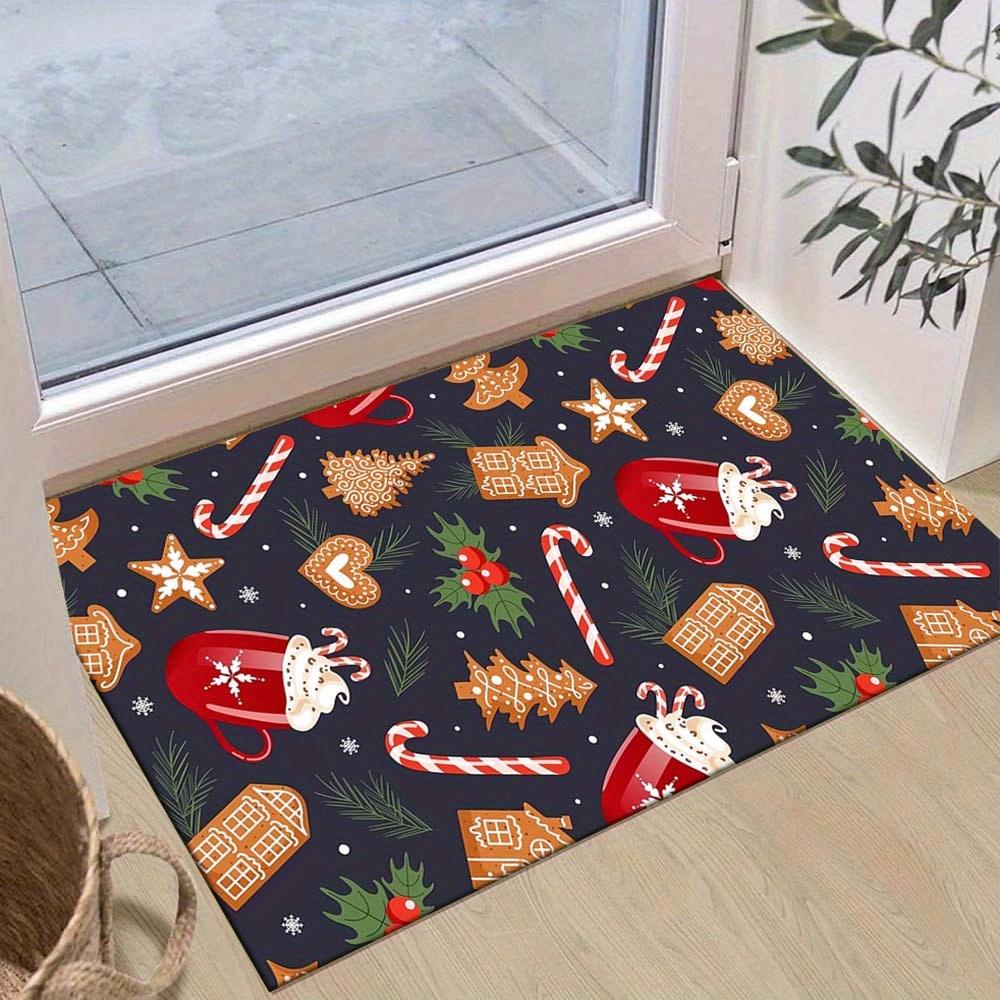 1pc Christmas Themed Rug, Christmas Print, Bedside Carpet, Non slip Laundry Room Mat, Machine Washable Water Absorbing Entrance Door Mat, Su 60cm by 90cm
1pc Christmas Themed Rug, Christmas Print, Bedside Carpet, Non slip Laundry Room Mat, Machine Washable Water Absorbing Entrance Door Mat, Su 60cm by 90cm