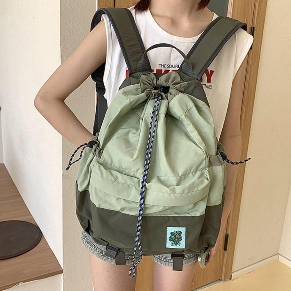 Foldable Nylon Drawstring Backpack Double Shoulder Sports Knapsack Lightweight Nylon Bag Hiking білий
Foldable Nylon Drawstring Backpack Double Shoulder Sports Knapsack Lightweight Nylon Bag Hiking білий