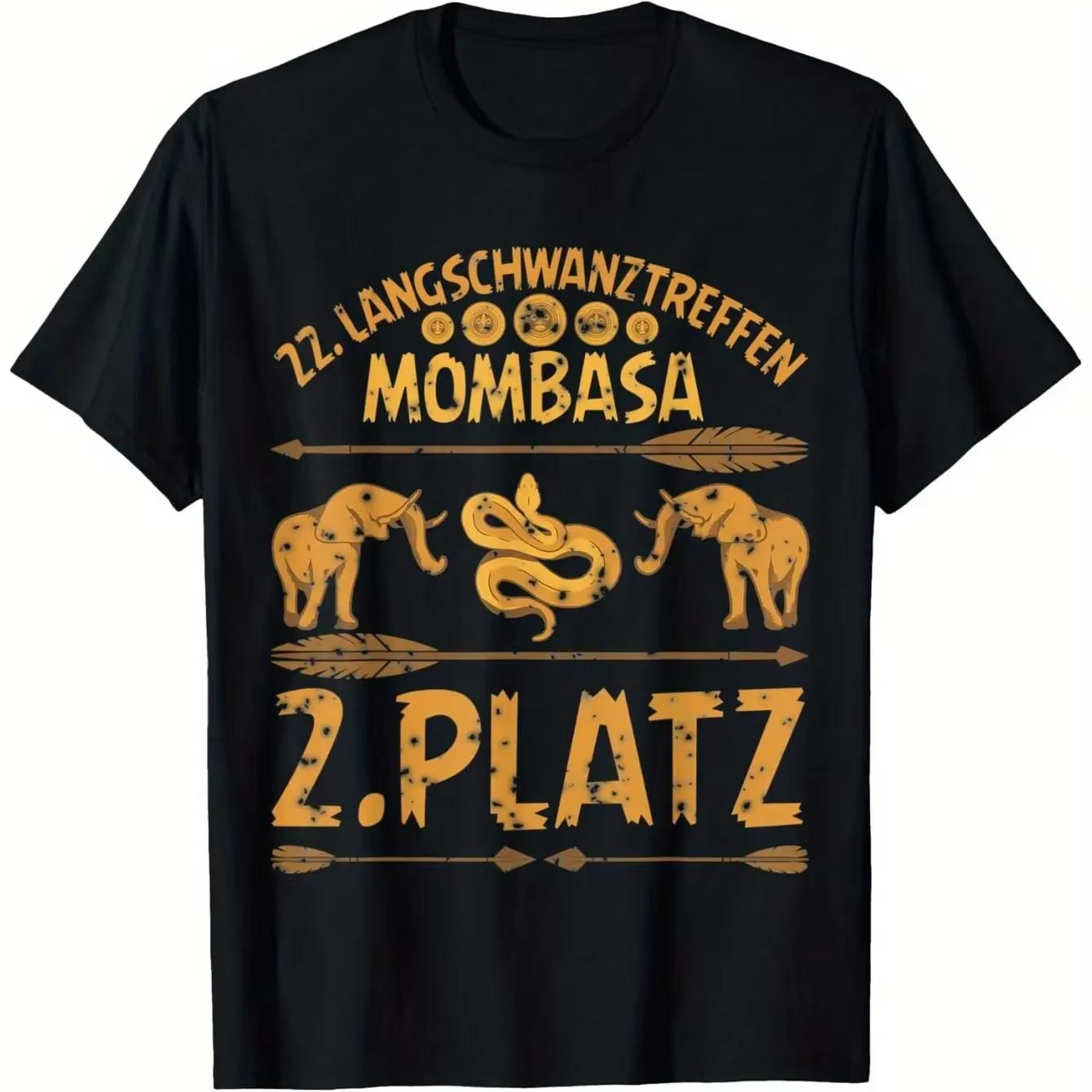 Men S Fun Long Tail Conference Mombasa Carnival Mallorca T-Shirt Suitable for Men and Women Parents and Friends Black - Men s... 2XL
Men S Fun Long Tail Conference Mombasa Carnival Mallorca T-Shirt Suitable for Men and Women Parents and Friends Black - Men s... 2XL