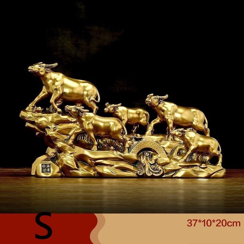 BEPAN Five Cattle Ornament Chinese Zodiac Cow Ornament Home Living Room Retro Animal Handicrafts Ornament Gift Decor
BEPAN Five Cattle Ornament Chinese Zodiac Cow Ornament Home Living Room Retro Animal Handicrafts Ornament Gift Decor
