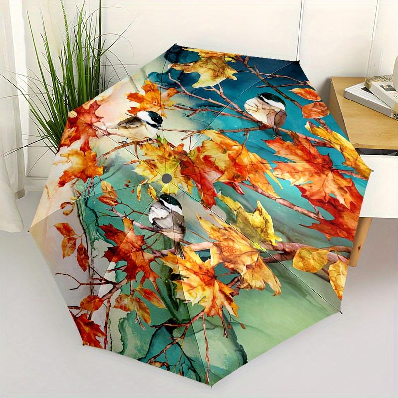Parrot Automatic Folding Umbrella Simple 8 Rib Design, Bright Cartoon Pattern, Durable Iron Frame, Suitable For Travel, Outdoor, Beach Cut
Parrot Automatic Folding Umbrella Simple 8 Rib Design, Bright Cartoon Pattern, Durable Iron Frame, Suitable For Travel, Outdoor, Beach Cut