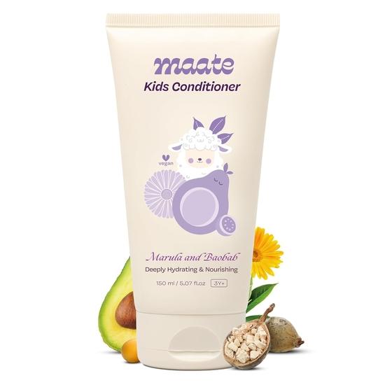 Maate Marula & Baobab Детский кондиционер 150 мл | Для кудрявых и пушистых волос | Естественно питает и увлажняет волосы | Для детей от 3 лет
Maate Marula & Baobab Детский кондиционер 150 мл | Для кудрявых и пушистых волос | Естественно питает и увлажняет волосы | Для детей от 3 лет