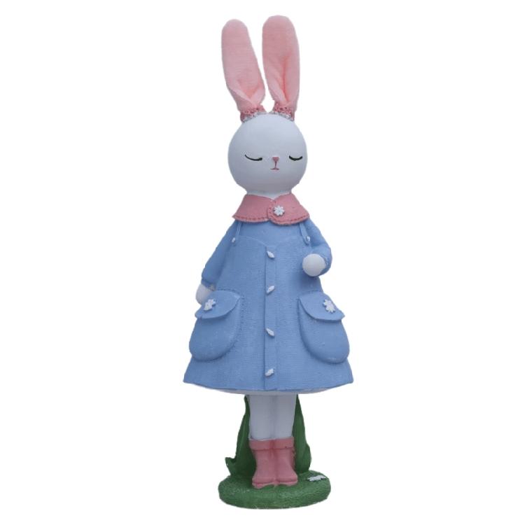 Lovely Resin Rabbit Ornament Seasonal Home Decoration Designed For Spring Festival And Family Gathering синій
Lovely Resin Rabbit Ornament Seasonal Home Decoration Designed For Spring Festival And Family Gathering синій