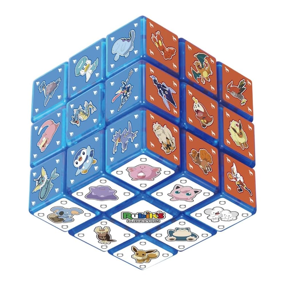 Megahouse Pocket Monster Rubik s Cube Blue 8 Years and Up Puzzle Game
Megahouse Pocket Monster Rubik s Cube Blue 8 Years and Up Puzzle Game