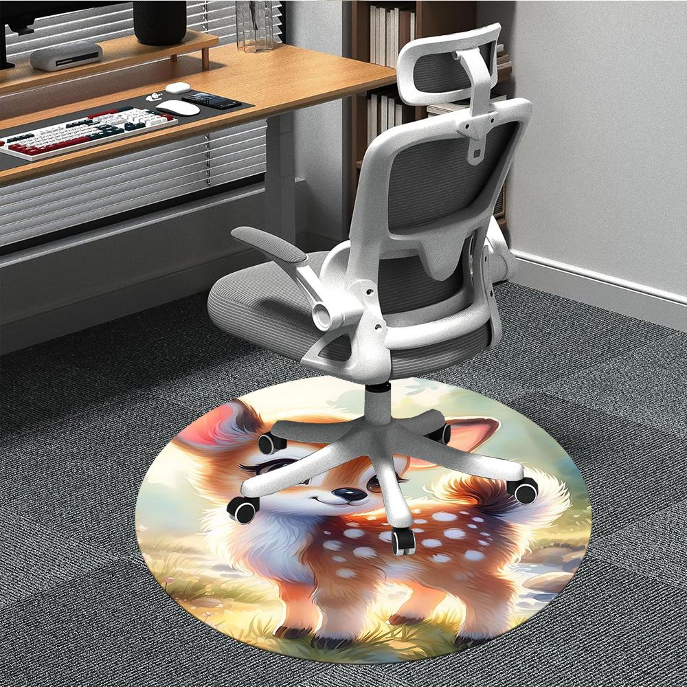 1pcFawn Deerling Office Round Area Rug, Indoor Mat Suitable ForOffice, Under Office Chairs Bedroom Living Room Home Decor, Room Deco 027 80cm by 80cm
1pcFawn Deerling Office Round Area Rug, Indoor Mat Suitable ForOffice, Under Office Chairs Bedroom Living Room Home Decor, Room Deco 027 80cm by 80cm