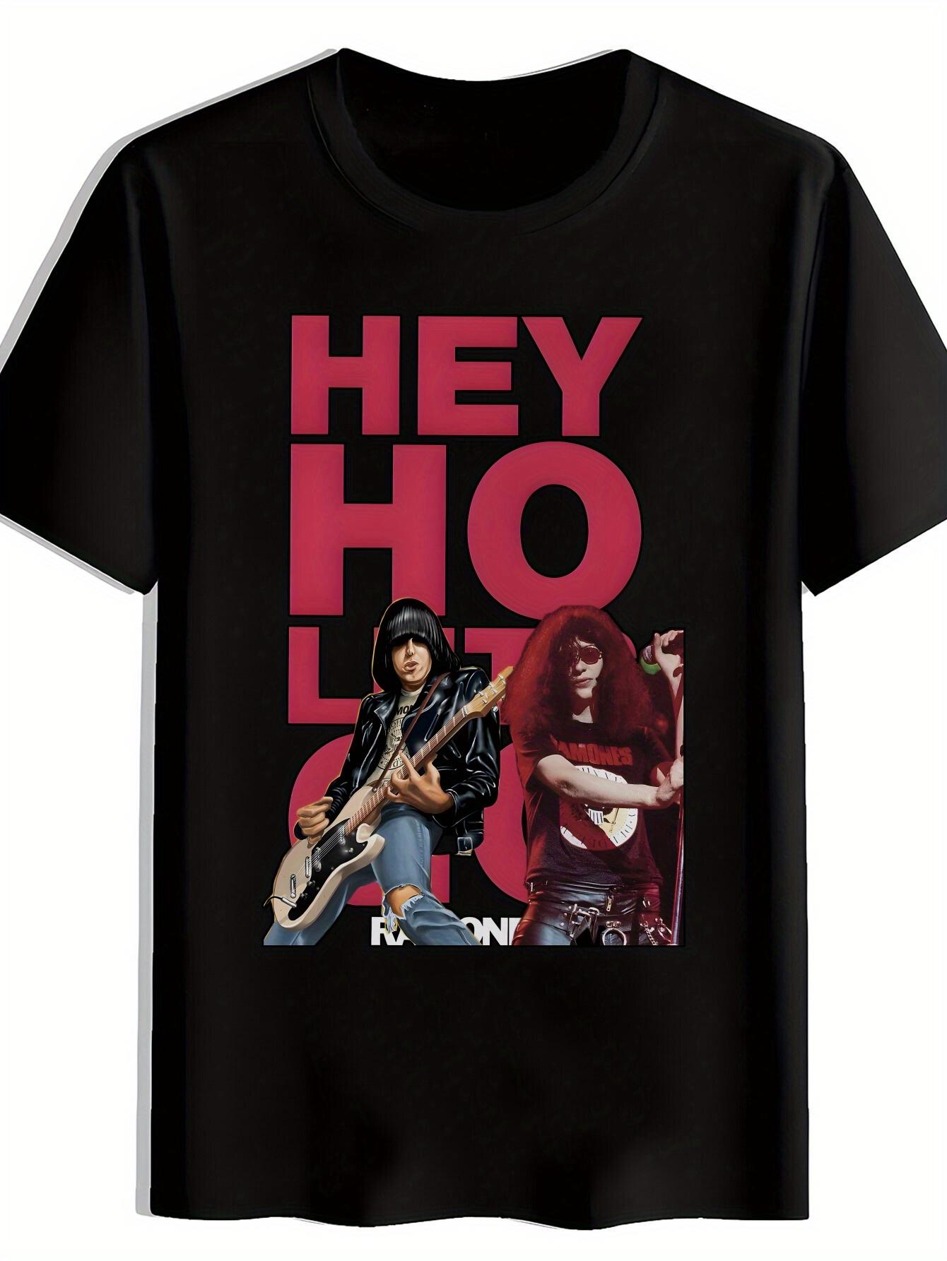 Casual Graphic T-shirt - Hey Ho Retro Movie Design S
Casual Graphic T-shirt - Hey Ho Retro Movie Design S