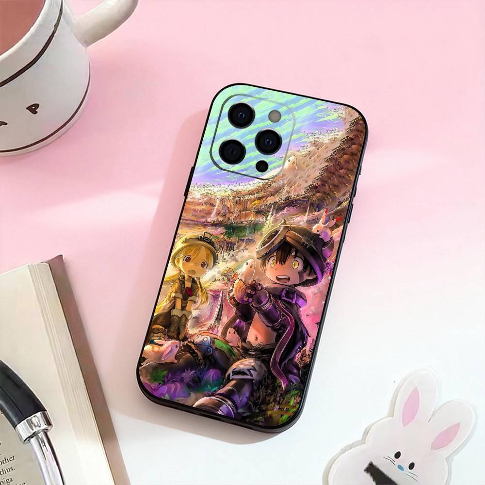 M-Made In Abyss Anime Phone Case For iPhone 17,16,15,14,13,12,11 Plus,Pro Max,Soft Silicone Black Cover iPhone16pro
M-Made In Abyss Anime Phone Case For iPhone 17,16,15,14,13,12,11 Plus,Pro Max,Soft Silicone Black Cover iPhone16pro