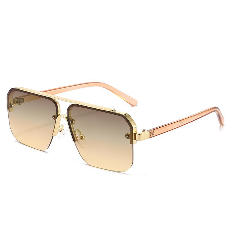 Fashion New Big Frame Sunglasses European and American Trendy Fashion Sunglasses Men s and Women s Half Frames Sunglasses UV400 Eyewears
Fashion New Big Frame Sunglasses European and American Trendy Fashion Sunglasses Men s and Women s Half Frames Sunglasses UV400 Eyewears