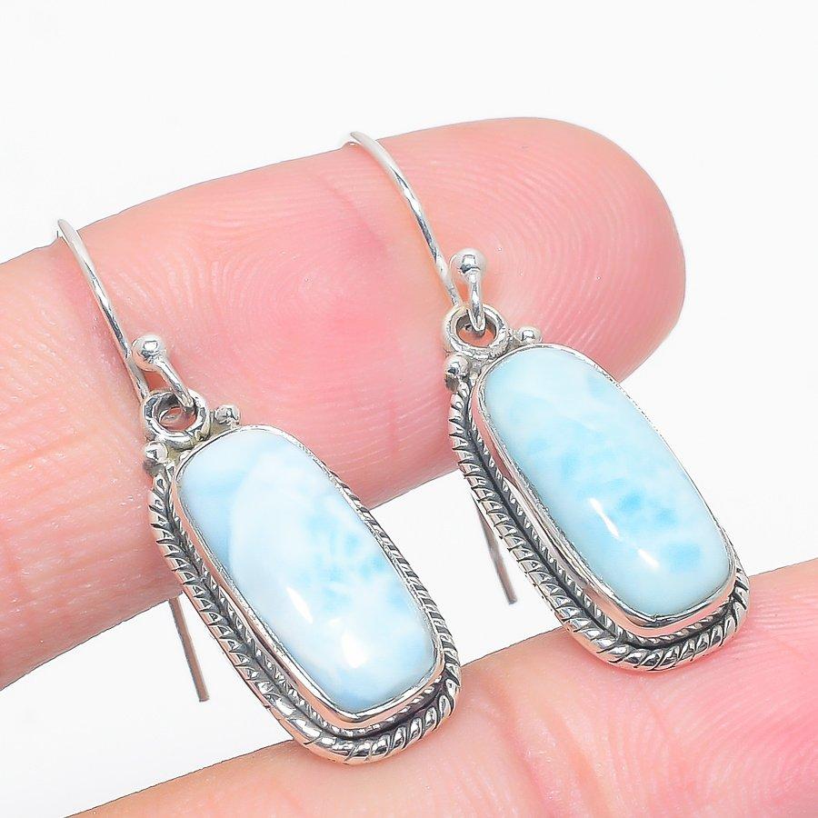 Серьги из чистого серебра 925 пробы с драгоценным камнем Natural Republic Ларимар 1,50 дюйма g7M35
Серьги из чистого серебра 925 пробы с драгоценным камнем Natural Republic Ларимар 1,50 дюйма g7M35
