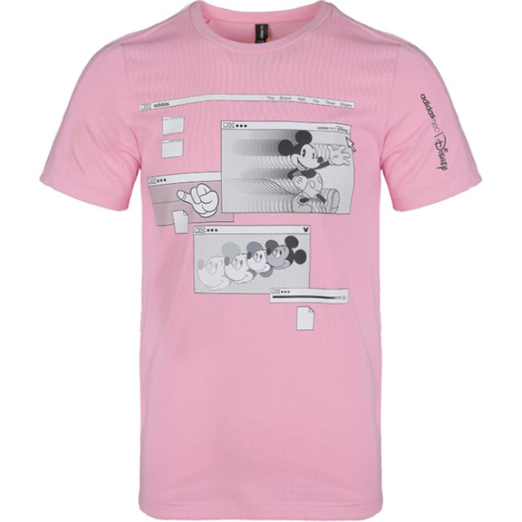 Adidas Neo X Disney Collaboration M Mcky & Mnn T2 Fashion Comfortable Versatile Soft Round Neck Pullover Short Sleeve T-Shirt Men Tops Pink EI4537 L
Adidas Neo X Disney Collaboration M Mcky & Mnn T2 Fashion Comfortable Versatile Soft Round Neck Pullover Short Sleeve T-Shirt Men Tops Pink EI4537 L