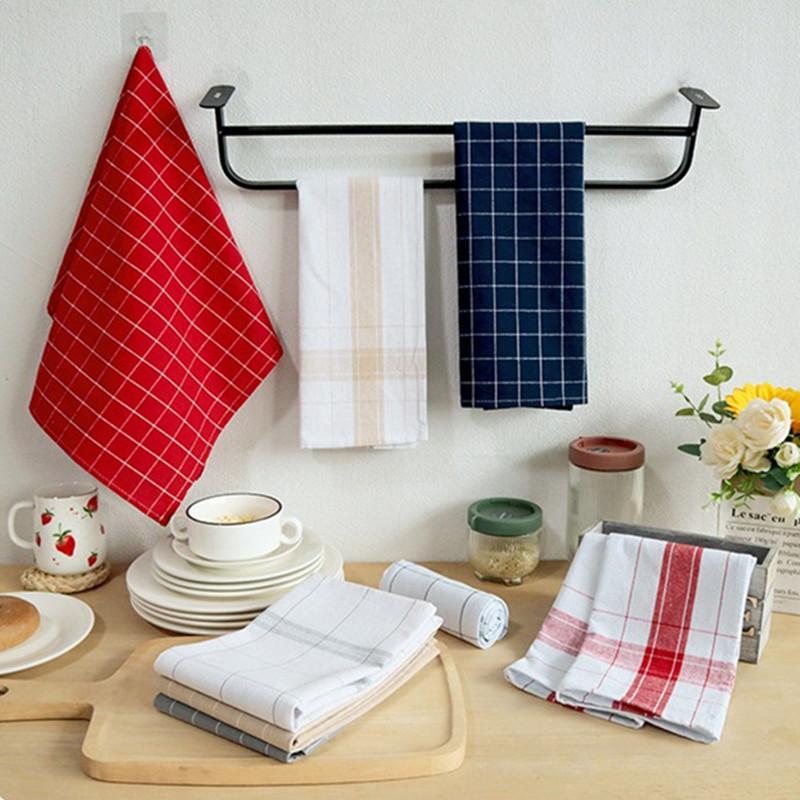 2Pcs/set 45x68cm Striped Plaid Tea Towel Cotton Dinner Placemat Kitchen Dishcloth Absorbent Table Napkin
2Pcs/set 45x68cm Striped Plaid Tea Towel Cotton Dinner Placemat Kitchen Dishcloth Absorbent Table Napkin