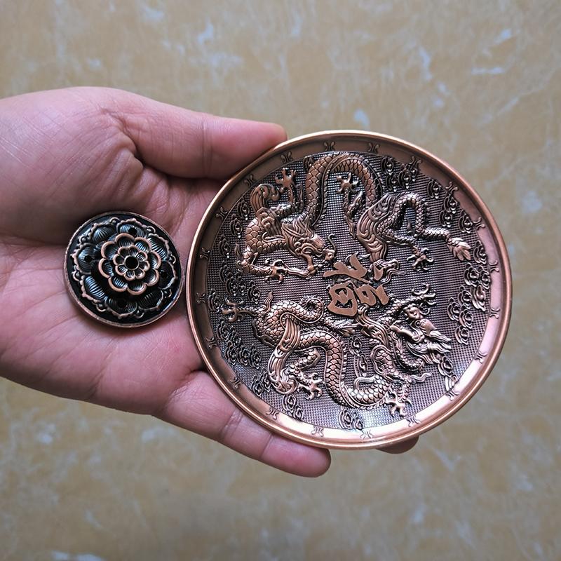 YXY Подставка для благовоний «Дракон и Феникс», Металлическая тибетская курильница, Лучшая для коллекционирования, Маленький домашний декор
YXY Подставка для благовоний «Дракон и Феникс», Металлическая тибетская курильница, Лучшая для коллекционирования, Маленький домашний декор