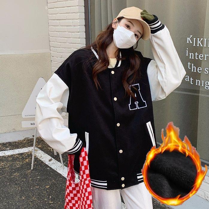 Женская бейсбольная куртка с вышивкой в виде полотенца — корейский стиль, универсальный европейский и американский тренд, новая черная куртка. M
Женская бейсбольная куртка с вышивкой в виде полотенца — корейский стиль, универсальный европейский и американский тренд, новая черная куртка. M
