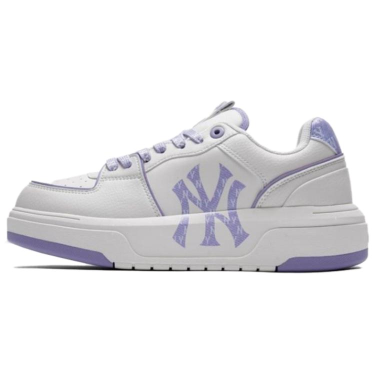 MLB New York Yankees Synthetic Leather Abrasion Resistant Mid top Skateboard Shoes Unisex White Purple Sneakers 3ASXM046N-50LDS 42.5
MLB New York Yankees Synthetic Leather Abrasion Resistant Mid top Skateboard Shoes Unisex White Purple Sneakers 3ASXM046N-50LDS 42.5