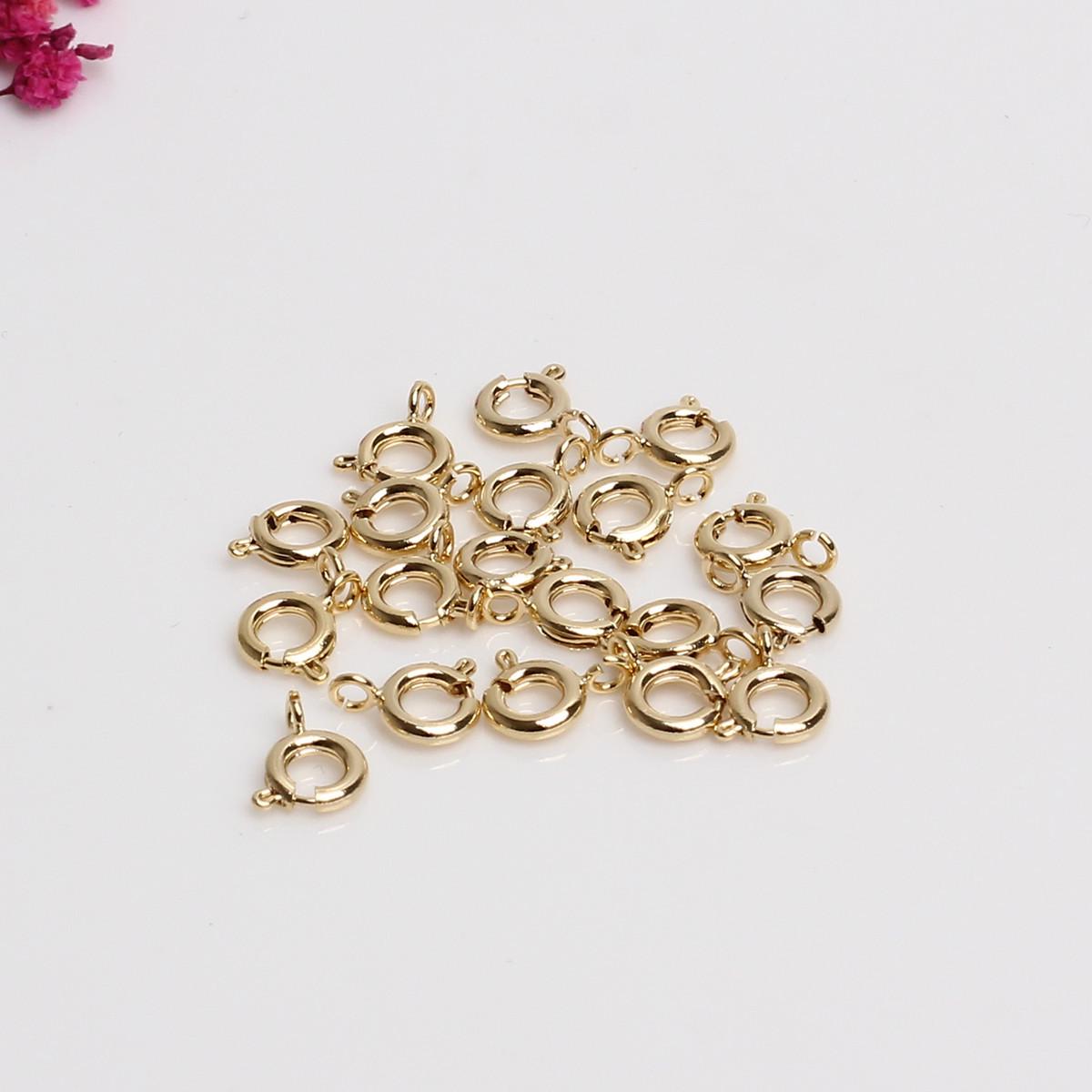 14K Gold Filled Universal Buckle Necklace Lobster Clasp Connector DIY Accessory
14K Gold Filled Universal Buckle Necklace Lobster Clasp Connector DIY Accessory