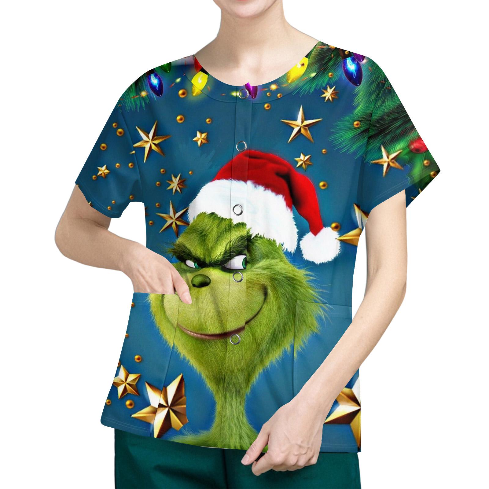 Женские карманы с короткими рукавами и рисунком, воротник-стойка с рабочим принтом, однобортная защитная одежда, куртка-кардиган, топ L
Женские карманы с короткими рукавами и рисунком, воротник-стойка с рабочим принтом, однобортная защитная одежда, куртка-кардиган, топ L