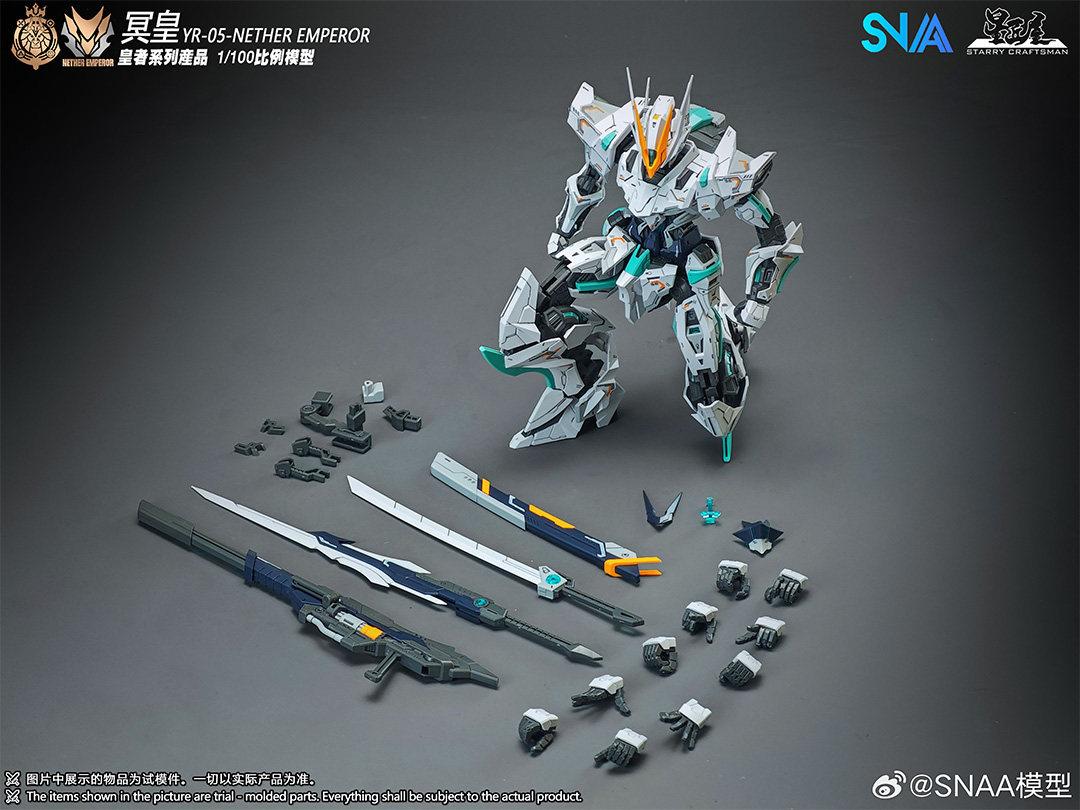 Snaa Scale Emperor Series Dark Night Soul High Detail Mecha Model Kit Assembly Collectible Decoration ToyGift 1/100 Kid Friendly Entertaining Fun Play
Snaa Scale Emperor Series Dark Night Soul High Detail Mecha Model Kit Assembly Collectible Decoration ToyGift 1/100 Kid Friendly Entertaining Fun Play