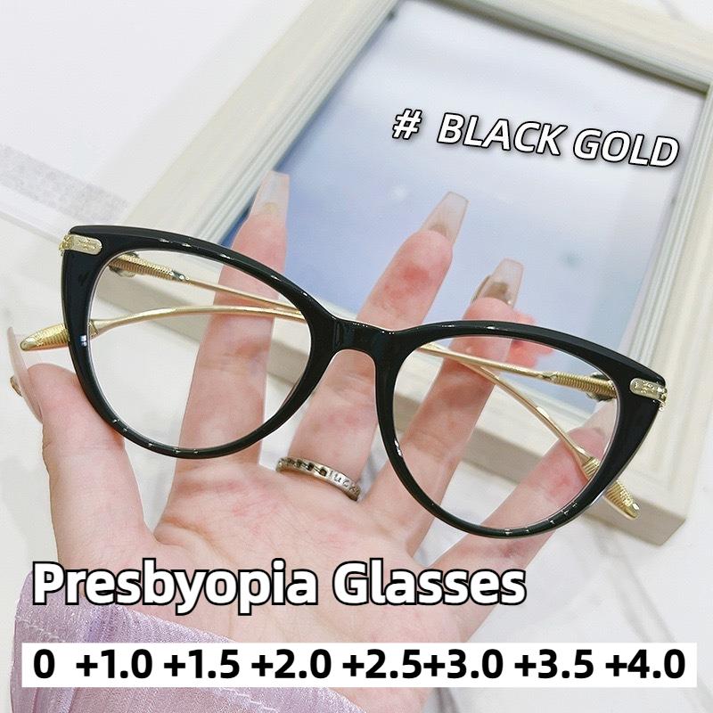 Unisex Fashion Cat s Eye Ultra Light Presbyopia Glasses Women s Fashion Trend Anti-Blue Light HD Reading Glasses 0 TO +4.0 +400
Unisex Fashion Cat s Eye Ultra Light Presbyopia Glasses Women s Fashion Trend Anti-Blue Light HD Reading Glasses 0 TO +4.0 +400