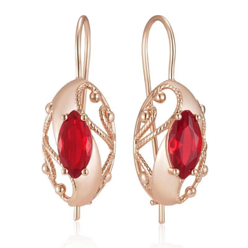 Блискучі червоні натуральні циркони, вінтажні сережки-краплі для жінок, модні, кольору рожевого золота, високої якості, для щоденного носіння.
Блискучі червоні натуральні циркони, вінтажні сережки-краплі для жінок, модні, кольору рожевого золота, високої якості, для щоденного носіння.