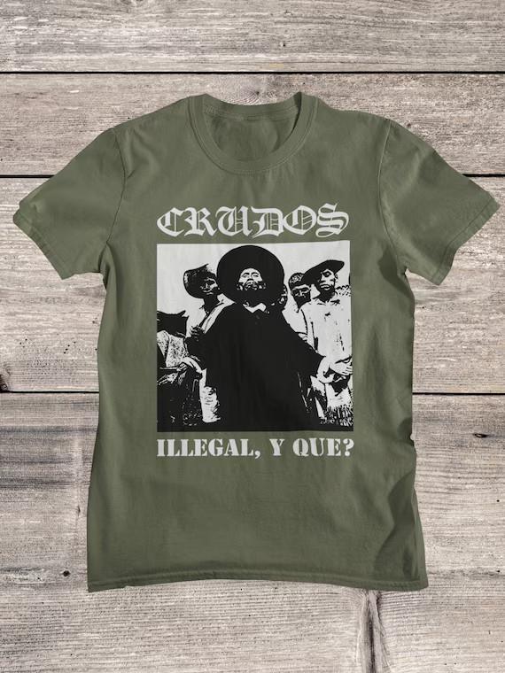 Vintage Los Crudos Band in Military Green Size S to 5XL SE243 FREE SHIPP Unisex T-Shirt XL
Vintage Los Crudos Band in Military Green Size S to 5XL SE243 FREE SHIPP Unisex T-Shirt XL