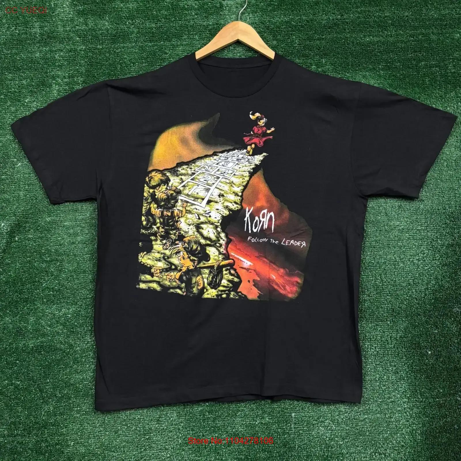 Korn Follow the Leader Nu Metal Band T Shirt Size Extra Large vintage Washed Unisex Soft fashion Top For Everyday Wear graphic 5XL різнокольоровий
Korn Follow the Leader Nu Metal Band T Shirt Size Extra Large vintage Washed Unisex Soft fashion Top For Everyday Wear graphic 5XL різнокольоровий