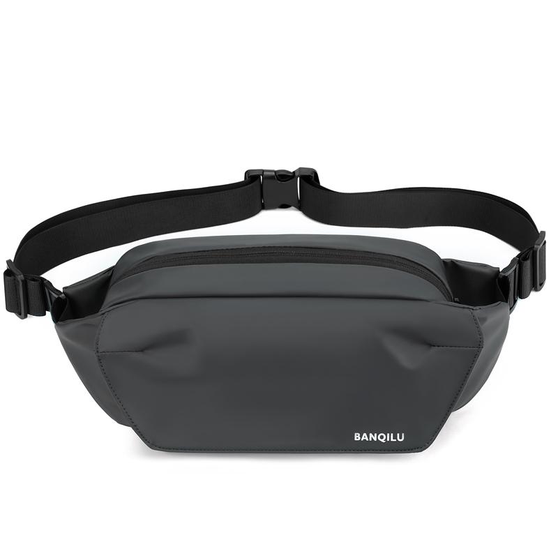 Чоловіча нагрудна сумка Водовідштовхувальна сумка через плече Поясна сумка сірий
Чоловіча нагрудна сумка Водовідштовхувальна сумка через плече Поясна сумка сірий