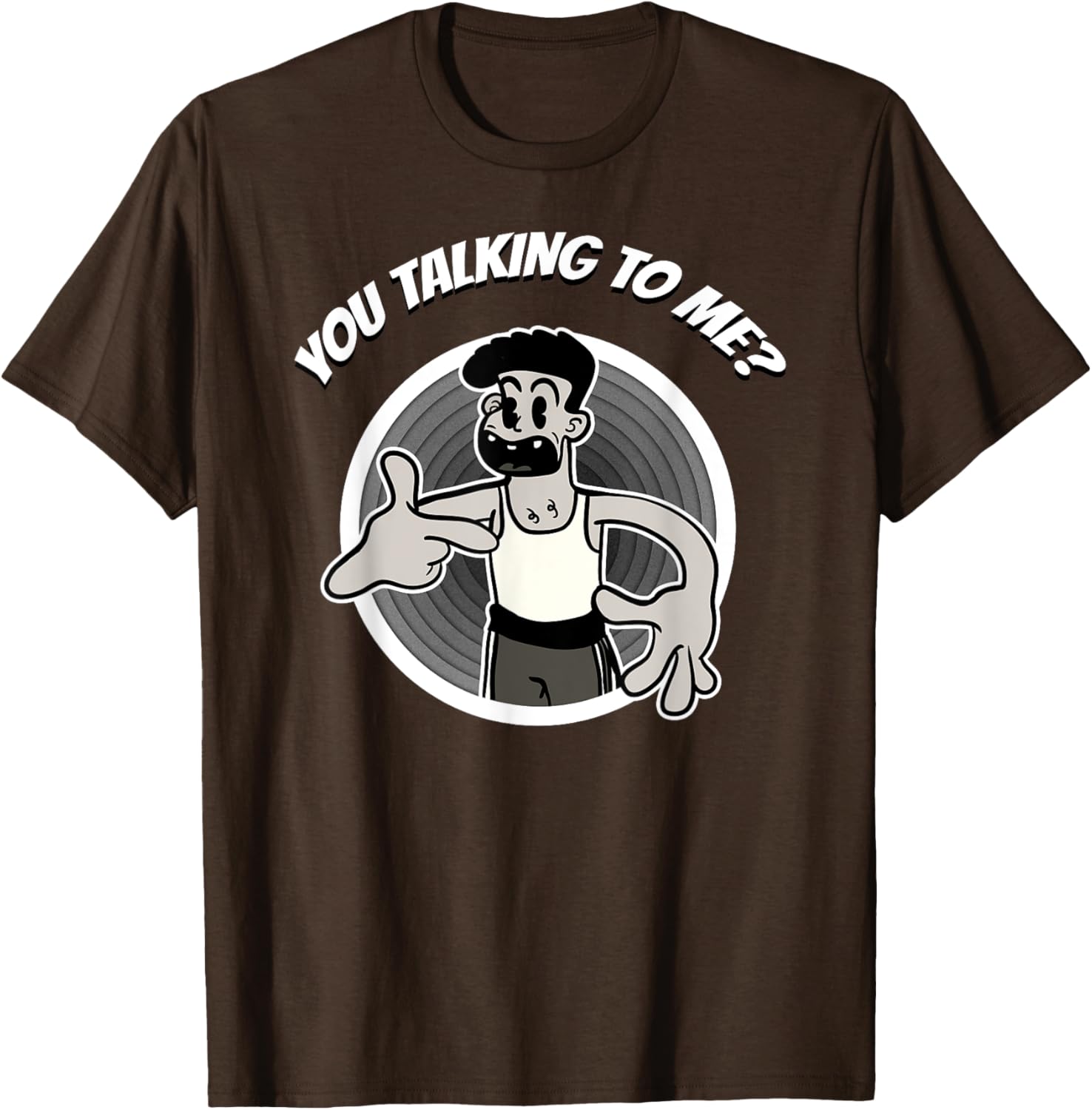 You Talking To Me Retro Cartoon Graphic Tee Men Casual Breathable Cotton TShirt 4XL
You Talking To Me Retro Cartoon Graphic Tee Men Casual Breathable Cotton TShirt 4XL