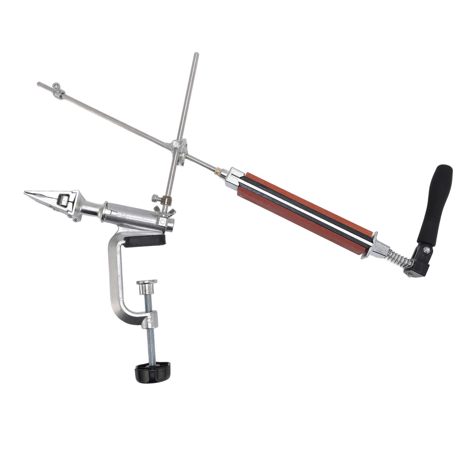 Точилка с фиксированным углом и 8 точильными камнями, поворот на 360 градусов, профессиональная система заточки для кухни
Точилка с фиксированным углом и 8 точильными камнями, поворот на 360 градусов, профессиональная система заточки для кухни