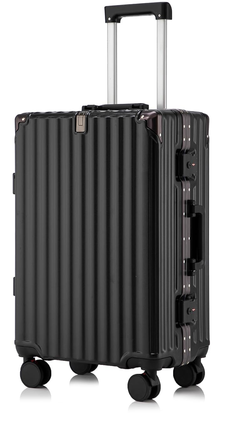Suitcase Carry Case Large Capacity Aluminum Frame Type With Stopper USB Port Cup Holder Hidden Hook Function Carry Case Lightweight Shockproof Quiet чорний
Suitcase Carry Case Large Capacity Aluminum Frame Type With Stopper USB Port Cup Holder Hidden Hook Function Carry Case Lightweight Shockproof Quiet чорний