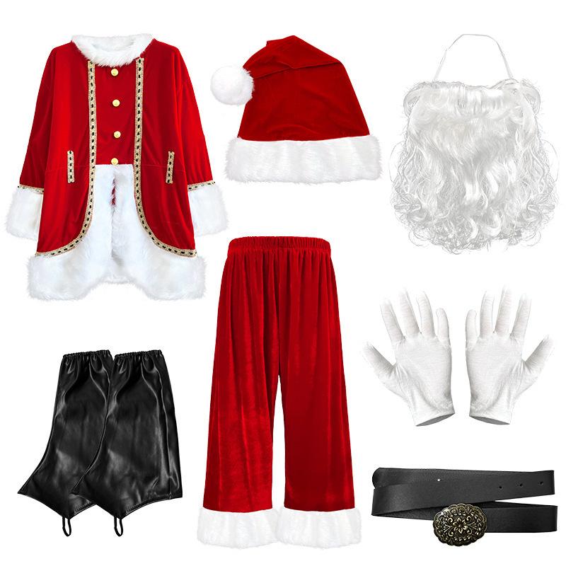 Новый костюм Санта-Клауса, костюм для выступления Санта-Клауса, костюм для праздничной вечеринки 4XL/5XL
Новый костюм Санта-Клауса, костюм для выступления Санта-Клауса, костюм для праздничной вечеринки 4XL/5XL