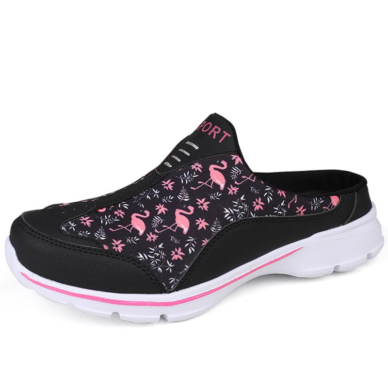 Женские дышащие полутапочки 35–42, сверхлегкие домашние и уличные женские тапочки с цветами и птицами, домашние тапочки 40 чёрный
Женские дышащие полутапочки 35–42, сверхлегкие домашние и уличные женские тапочки с цветами и птицами, домашние тапочки 40 чёрный