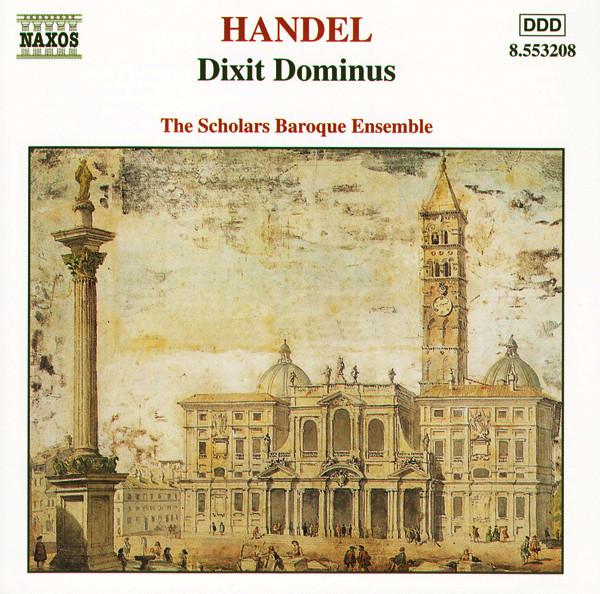 CD SCHOLARS BAROQUE ENSEMBLE Handel Dixit Dominus 8553208 Naxos 1999 Europe Classical Used
CD SCHOLARS BAROQUE ENSEMBLE Handel Dixit Dominus 8553208 Naxos 1999 Europe Classical Used