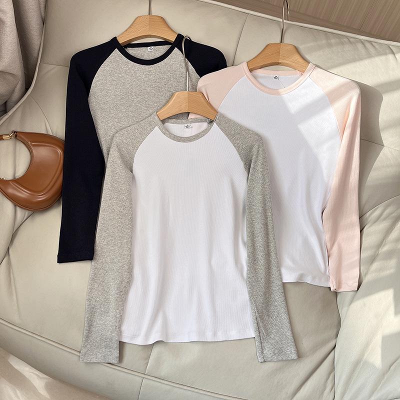 Japanese Women s Soft Ribbed Color Block Long Sleeve Drop Shoulder T-shirt - 2025 Spring Collection M
Japanese Women s Soft Ribbed Color Block Long Sleeve Drop Shoulder T-shirt - 2025 Spring Collection M