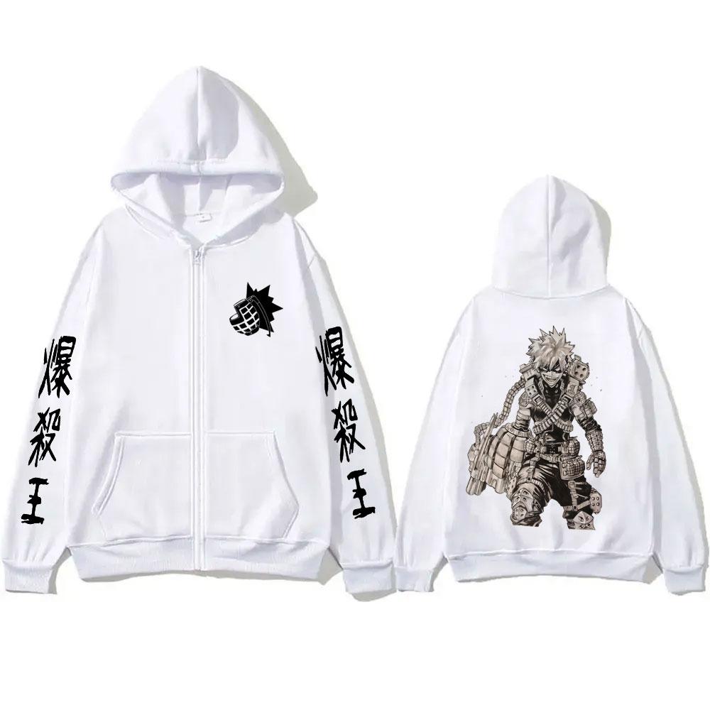 Anime My Hero Academia Bakugou Katsuki Merch Zipper Hoodie Men Women Fleece Cotton Zip Up Jacket Male Manga Cosplay 3XL
Anime My Hero Academia Bakugou Katsuki Merch Zipper Hoodie Men Women Fleece Cotton Zip Up Jacket Male Manga Cosplay 3XL