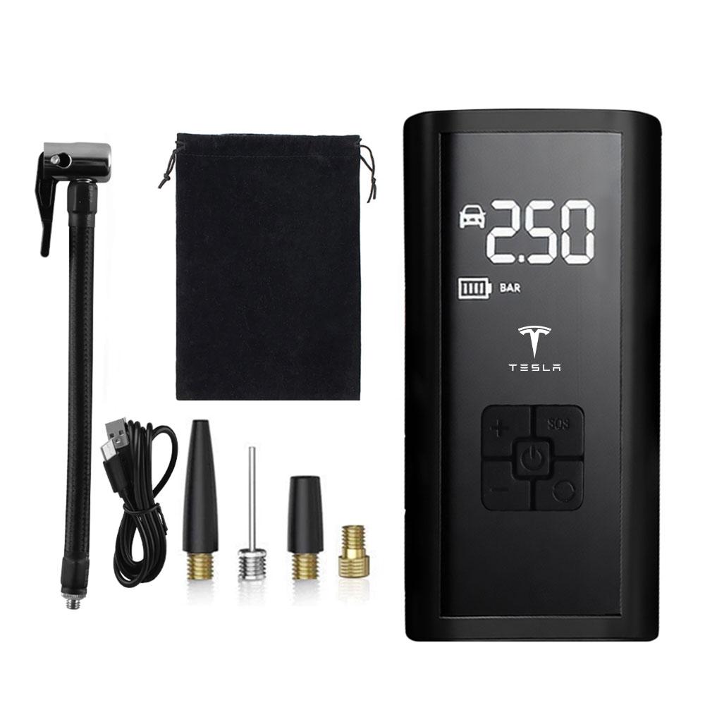 Car Wireless Air Pump Air Compressor Tire Ball Electric Inflator Led Light Tire Inflator For Tesla Model Y 3 S X Bonina Roadster 1pc
Car Wireless Air Pump Air Compressor Tire Ball Electric Inflator Led Light Tire Inflator For Tesla Model Y 3 S X Bonina Roadster 1pc