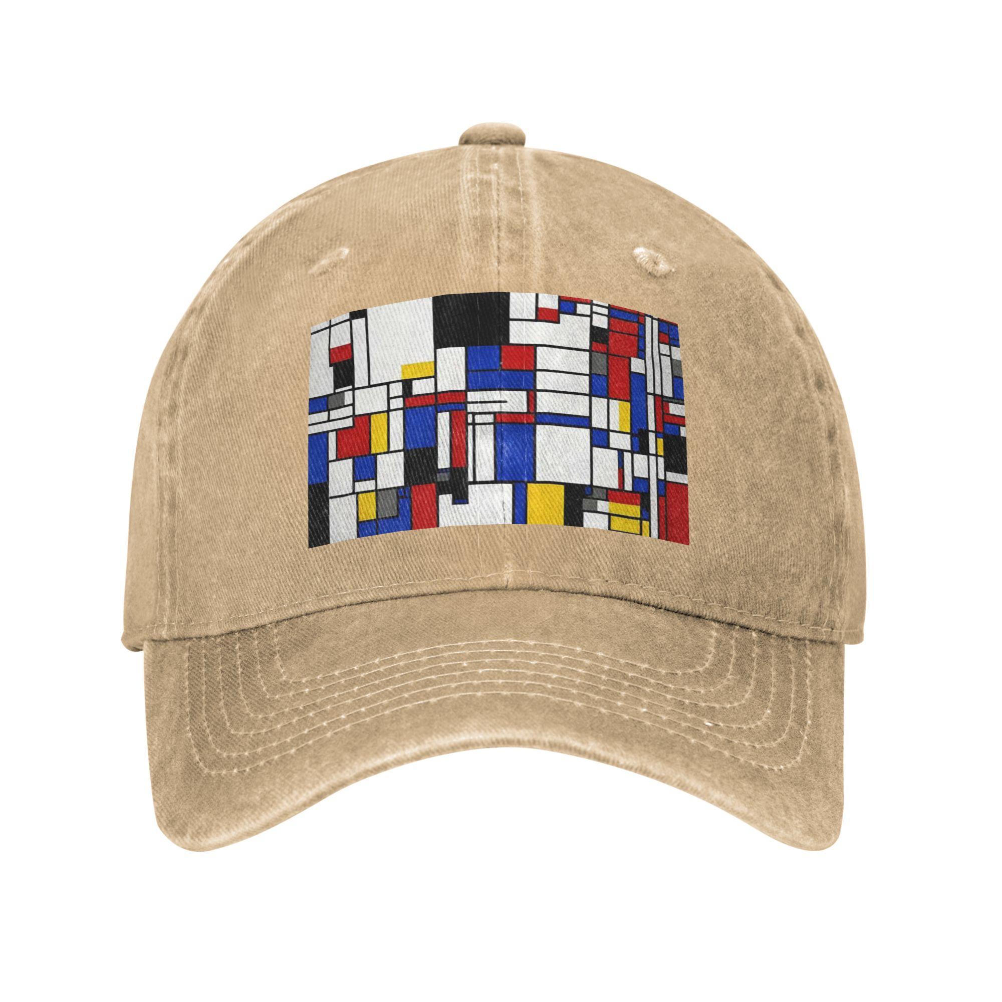 Piet Mondrian Baseball Caps Snapback Washed Denim Hats Casquette Sports Baseball Cowboy Hat for Unisex One Size
Piet Mondrian Baseball Caps Snapback Washed Denim Hats Casquette Sports Baseball Cowboy Hat for Unisex One Size