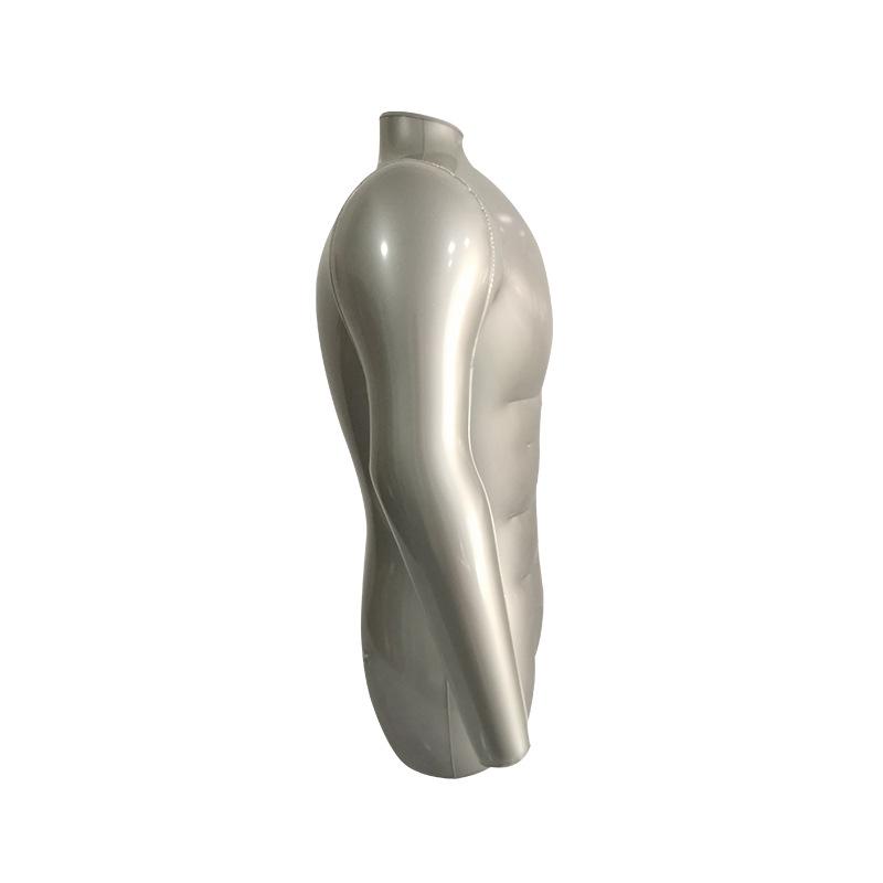 Inflatable Male Mannequin Upper Body Display Stand for Men s Clothing 95*83*85*72 серебряный
Inflatable Male Mannequin Upper Body Display Stand for Men s Clothing 95*83*85*72 серебряный