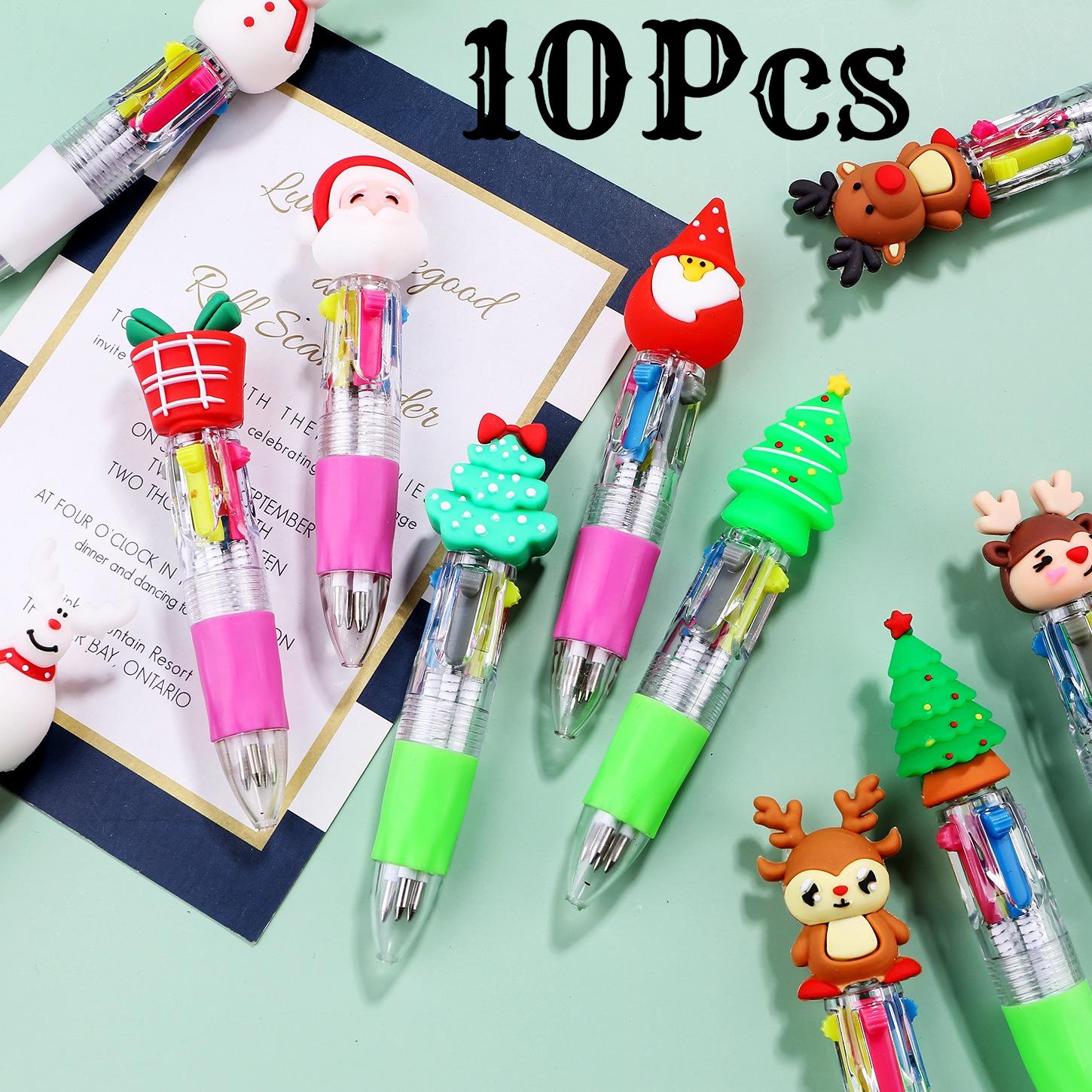 1Pc Christmas Mini 4 Color Ballpoint Pen Cartoon Elk Santa Claus Retractable Pen Stationery Gift School Supplies T for School Office Art Craft Back Random style 1Pc
1Pc Christmas Mini 4 Color Ballpoint Pen Cartoon Elk Santa Claus Retractable Pen Stationery Gift School Supplies T for School Office Art Craft Back Random style 1Pc