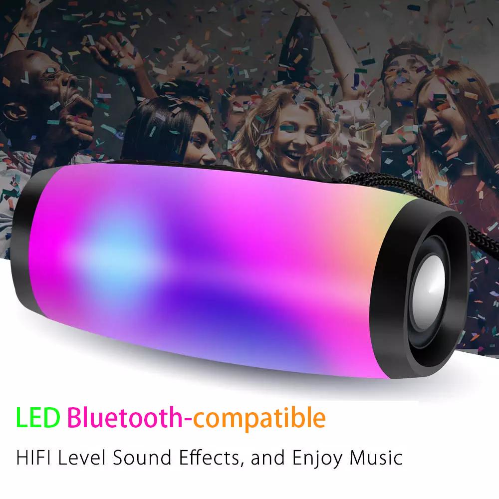 Портативная Bluetooth-совместимая колонка, беспроводная басовая колонка, водонепроницаемая уличная USB-колонка, поддержка сабвуфера AUX TF
Портативная Bluetooth-совместимая колонка, беспроводная басовая колонка, водонепроницаемая уличная USB-колонка, поддержка сабвуфера AUX TF