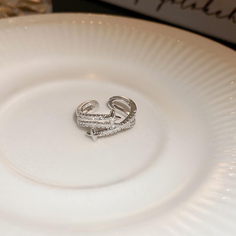 Блискуча циркон перлина круглий відкритий геометричний перстень - Елегантна модна прикраса на вказівний палець
Блискуча циркон перлина круглий відкритий геометричний перстень - Елегантна модна прикраса на вказівний палець