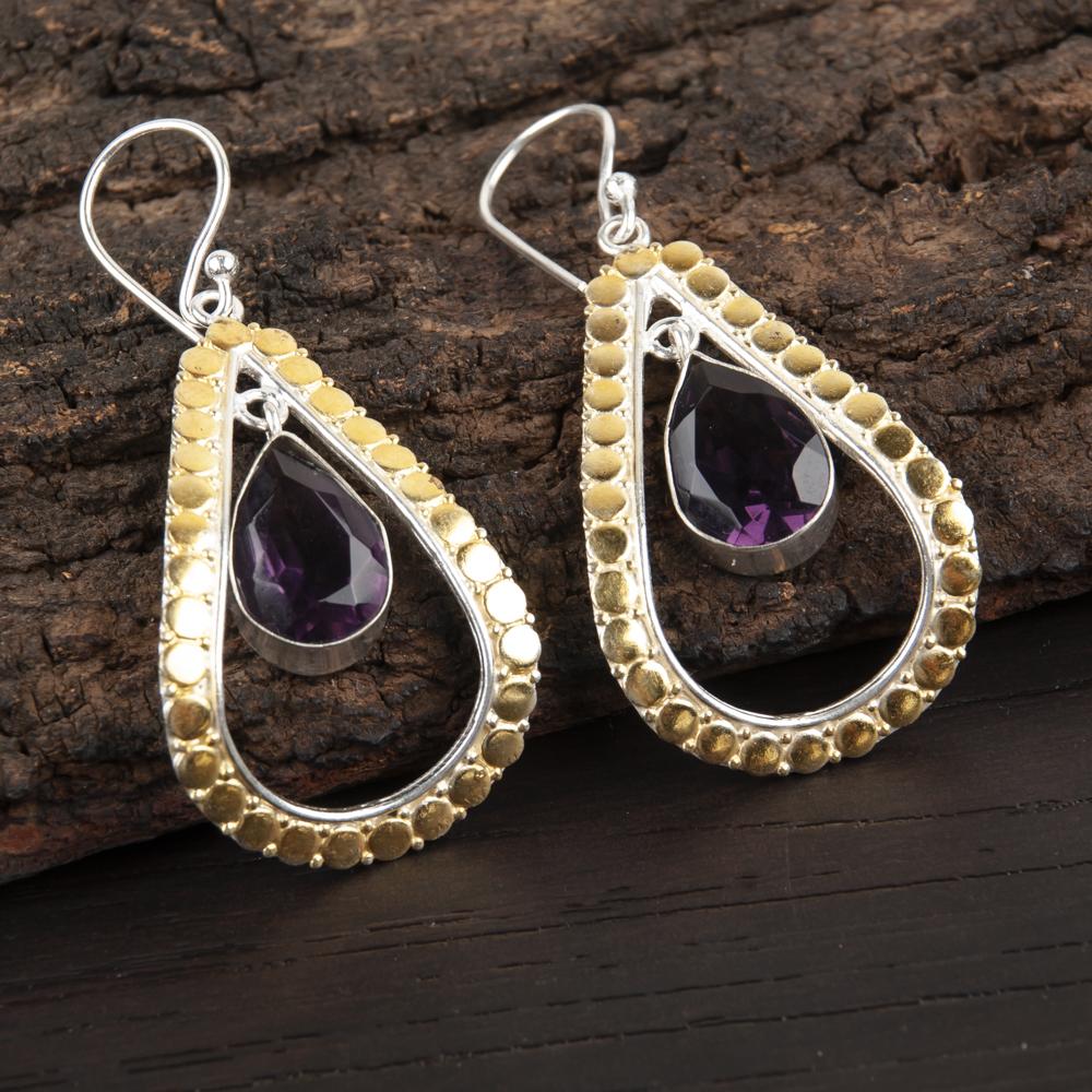 African Amethyst Gemstone Jewelry, Handmade 925 Solid Sterling Silver Earrings, Beautiful Silver Earrings Handmade Gift For Sister 2.27 Inches фиолетовый
African Amethyst Gemstone Jewelry, Handmade 925 Solid Sterling Silver Earrings, Beautiful Silver Earrings Handmade Gift For Sister 2.27 Inches фиолетовый