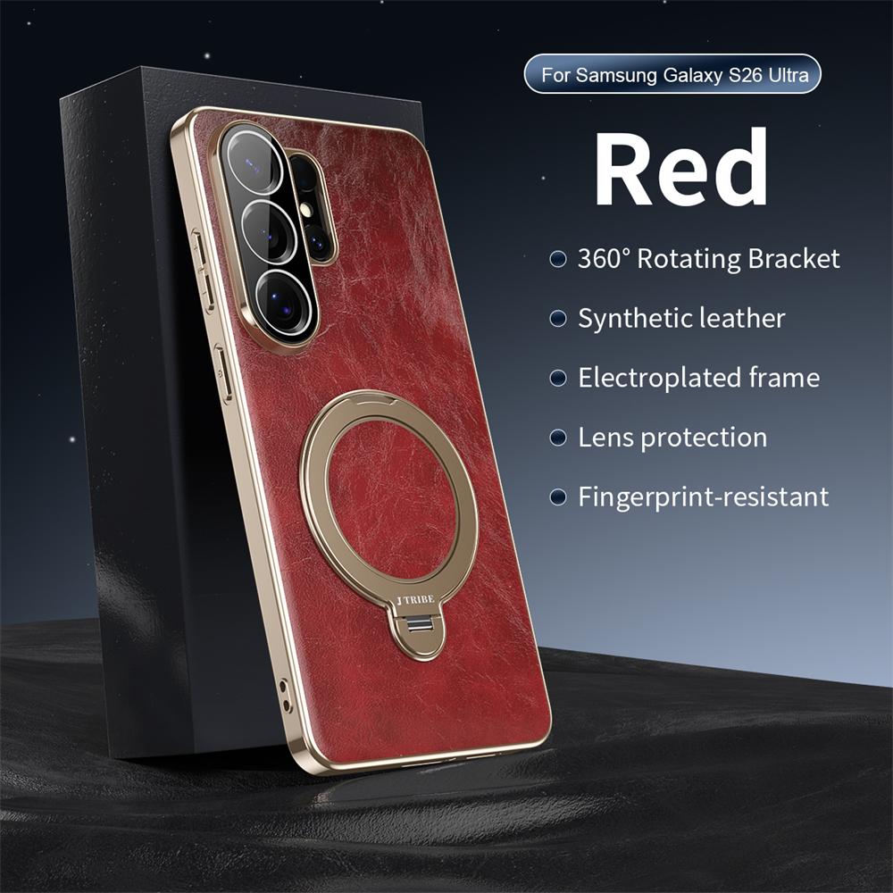 New Leather Magnetic Bracket Phone Case For Samsung Galaxy S26 Ultra S25 Ultra S24 Ultra Anti Drop Protection Back Cover Galaxy S25 Ultra
New Leather Magnetic Bracket Phone Case For Samsung Galaxy S26 Ultra S25 Ultra S24 Ultra Anti Drop Protection Back Cover Galaxy S25 Ultra