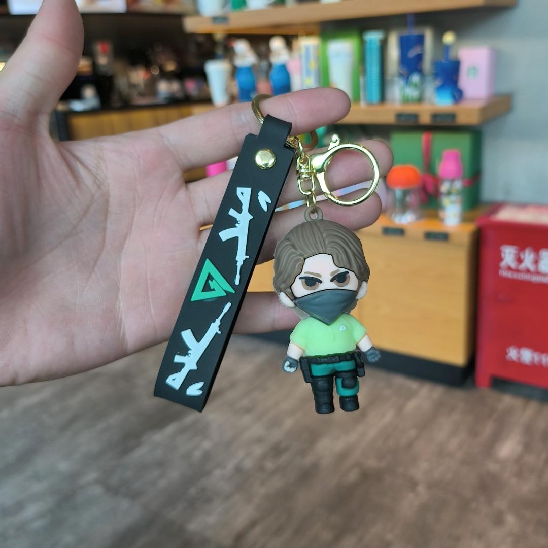 Trendy Games Peripheral Triangle Action Keychain Doll Student Bag Decorations Keychains Toy Gifts for Friends
Trendy Games Peripheral Triangle Action Keychain Doll Student Bag Decorations Keychains Toy Gifts for Friends