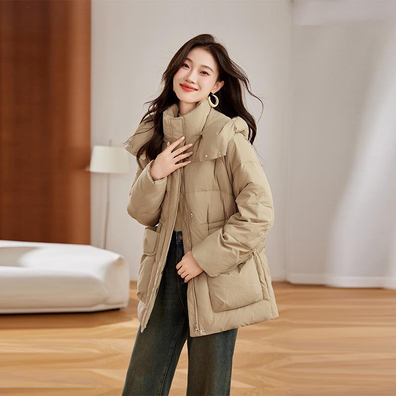 Women s Mid-Length Hooded Down Jacket - Winter Fashion Coat YE6320 M (115-130 jin)
Women s Mid-Length Hooded Down Jacket - Winter Fashion Coat YE6320 M (115-130 jin)